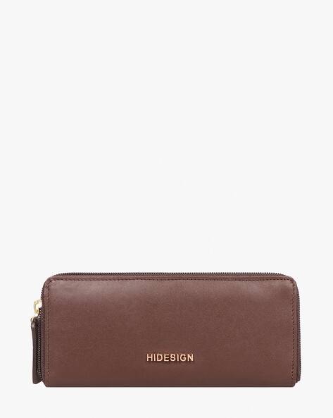 HIDESIGN Leather Zip-Around Wallet