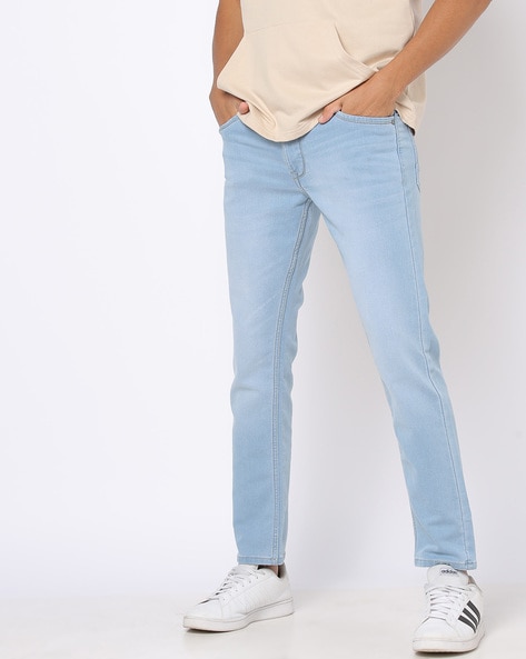 Buy Blue Jeans For Men By Dnmx Online | Ajio.Com