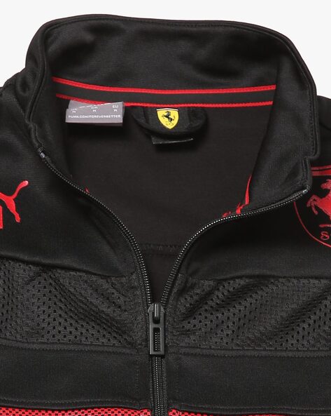 Scuderia Ferrari Men's Puma Padded Jacket-Black/Red | Padded jacket, Ferrari  jacket, Jackets