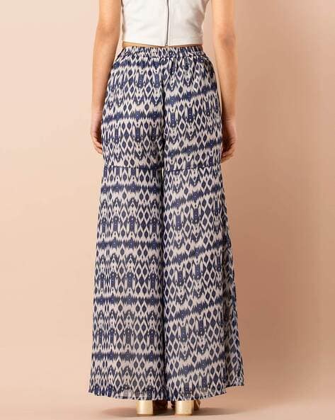 Buy online Lehriya Georgette Sharara Pants from bottom wear for Women by  Pink N Lime for 1149 at 0 off  2023 Limeroadcom