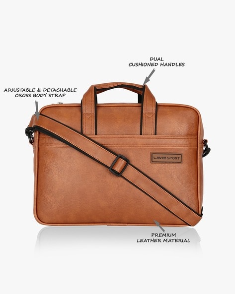 Buy Tan Laptop Bags for Men by Lavie Sport Online Ajio