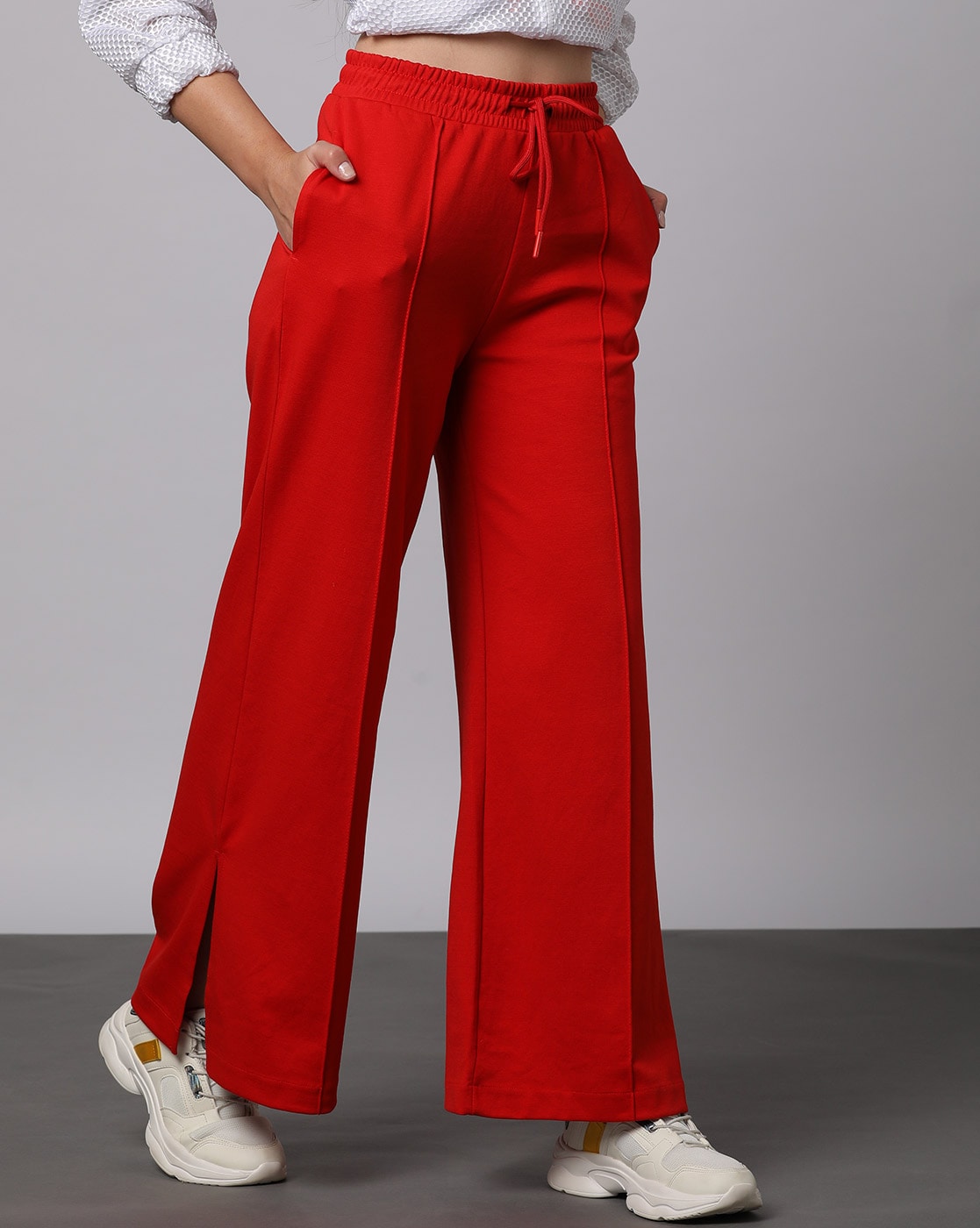 Buy Red Track Pants for Women by Outryt Sport Online  Ajiocom