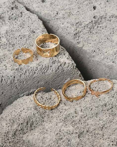 Gold plated rings for on sale womens