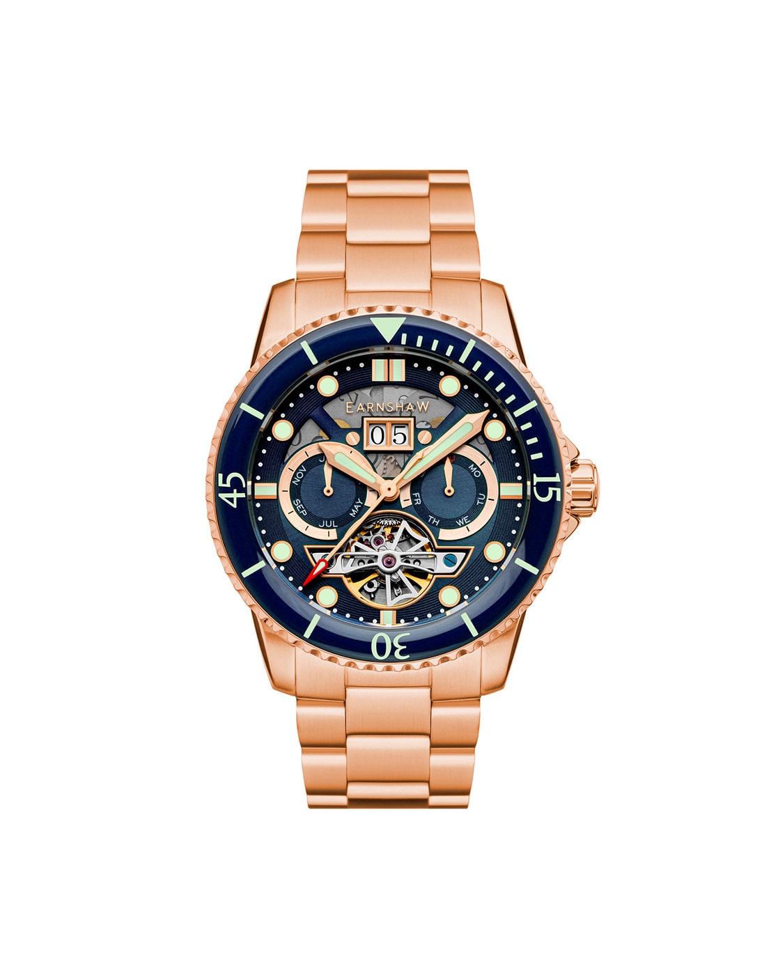 Buy EARNSHAW ES-8059-22 Beaufort Automatic Watch for Men Online @ Tata CLiQ  Luxury