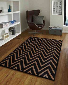 Geometric Printed Hand Tufted Wool Carpet-image-16