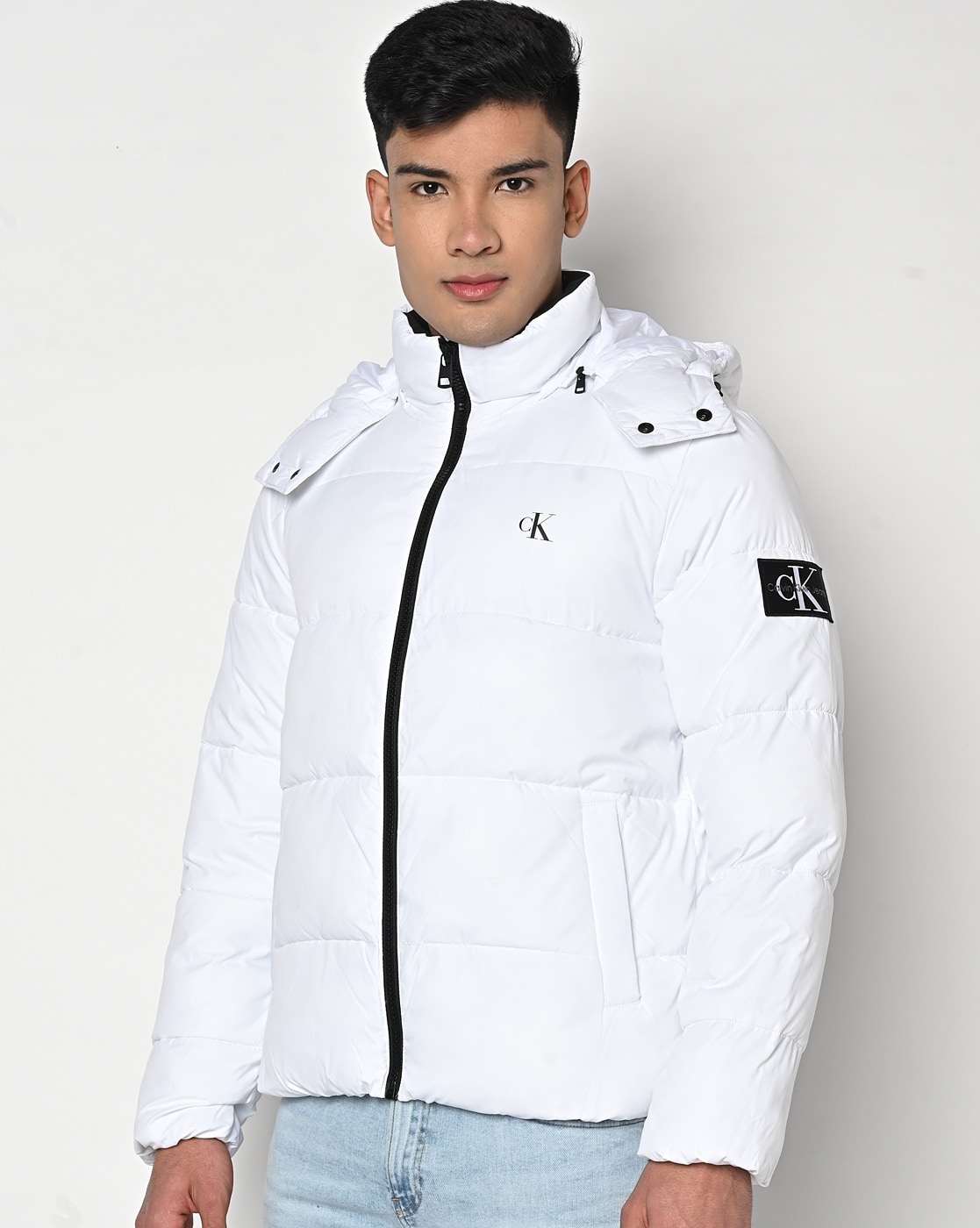 Ck hot sale white jacket