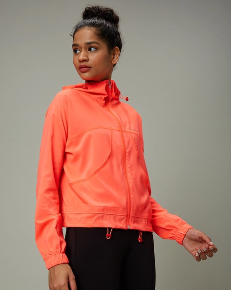 Buy Peach Jackets & Coats for Women by SILVERTRAQ Online