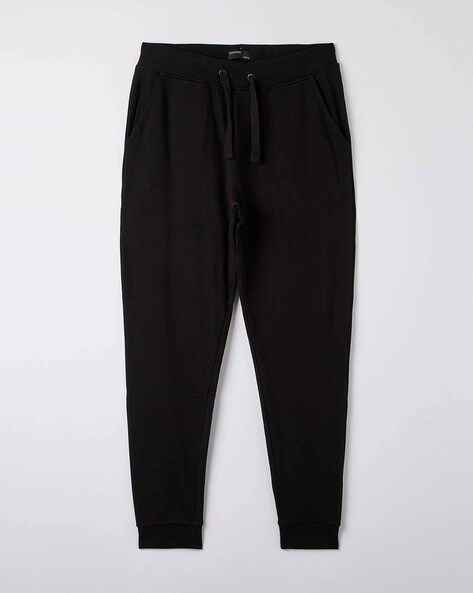 Men Cotton Joggers with Drawstring Waist