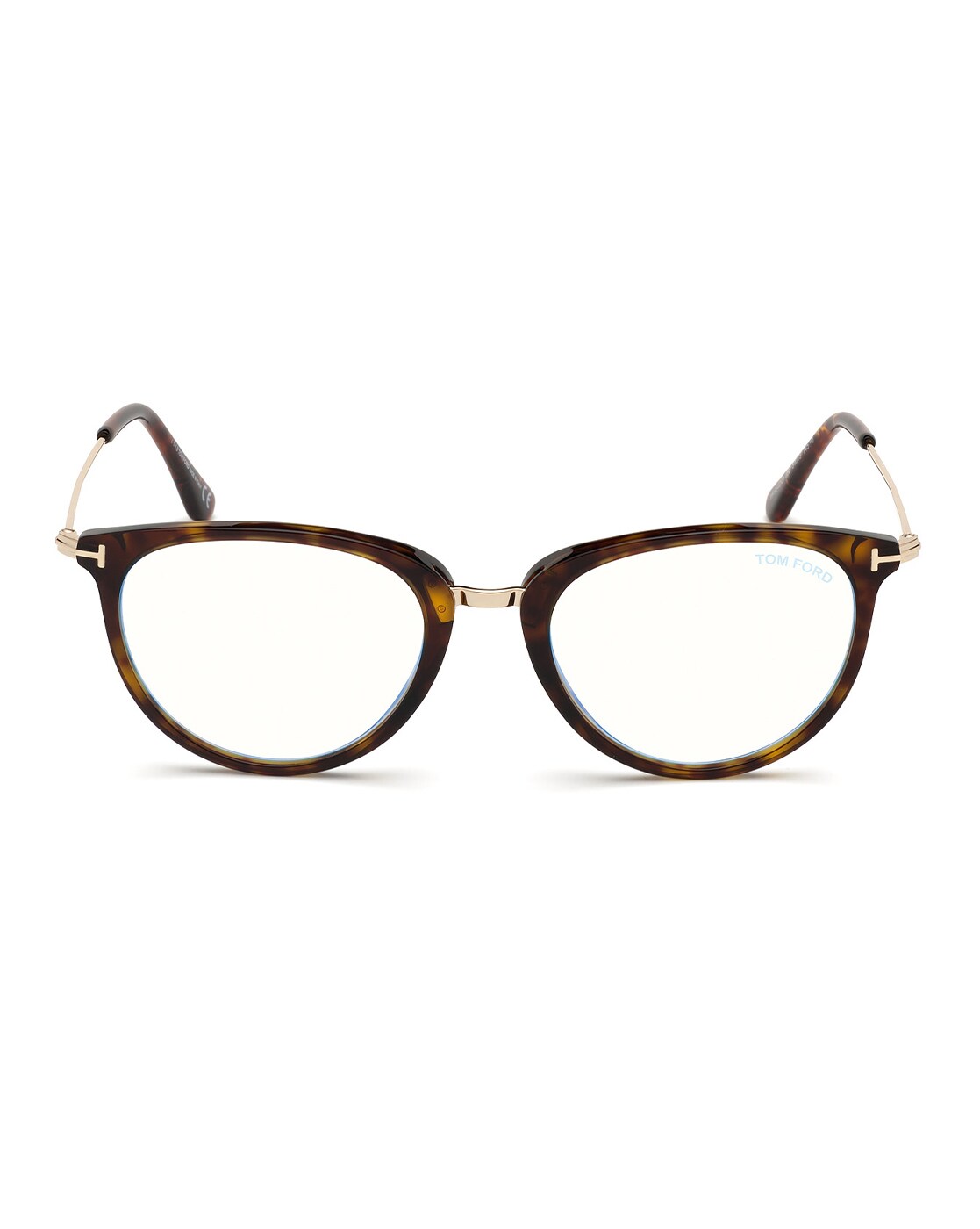 Buy Tom Ford FT5640-B 51 052 Full-Rim Round Sunglasses | Brown Color Women  | AJIO LUXE