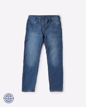 gap kids Girls Mid-Wash Skinny Jeans-picture-2