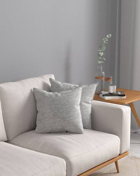Rosarahome Set of 2 Cushion Covers with Zip Closure 16" x 16"