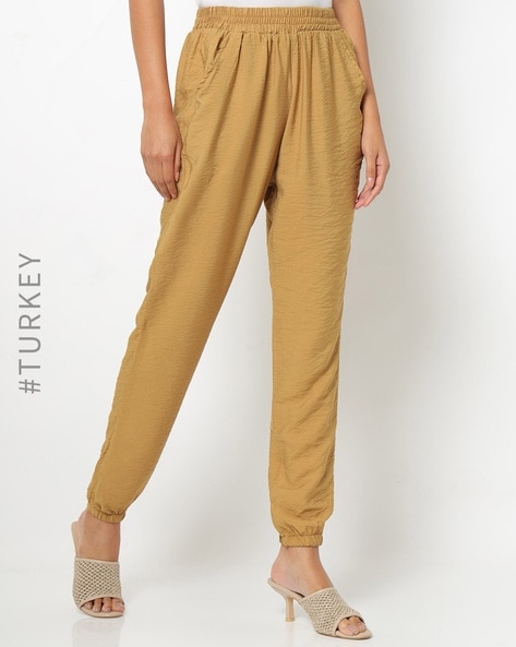 Buy Navy Blue Trousers & Pants for Women by Hailys Online | Ajio.com