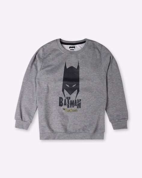 Eteenz Batman Print Crew-Neck Sweatshirt