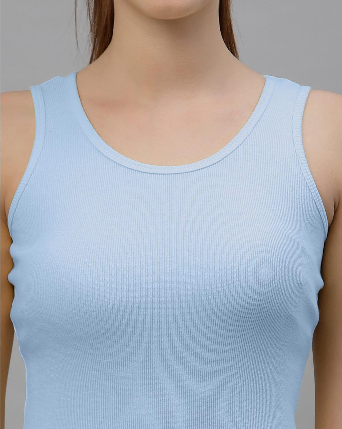 Buy online Women's Tank Top Round Neck Top from western wear for Women by  Fbar for ₹339 at 52% off
