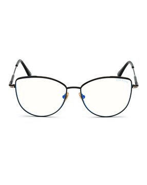 Buy Tom Ford FT5643-B 55 001 Full-Rim Cat-Eye Frames | Black Color Women |  AJIO LUXE