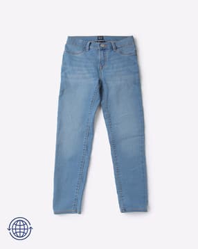 gap kids Girls Mid-Wash Skinny Fit Jeans-picture-38