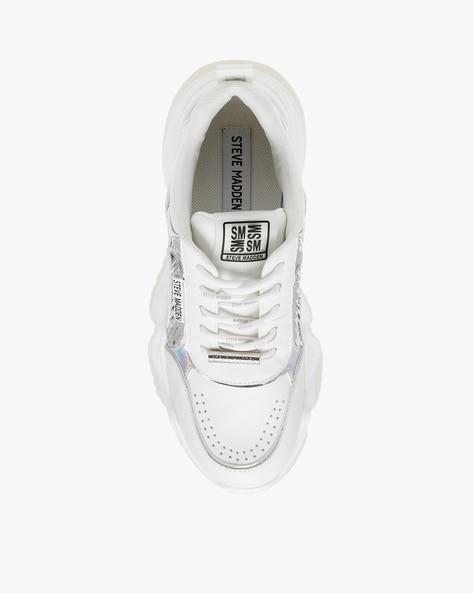 Steve madden best sale sneakers wit