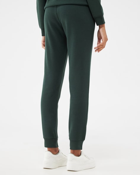 Dark green best sale womens joggers