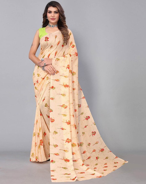 Satin Silk Saree – Shaaola