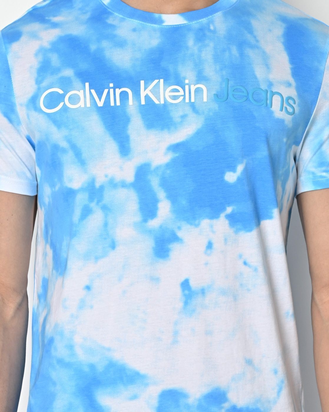 calvin klein blue tie