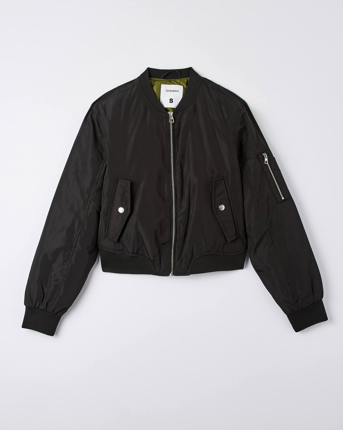 Faux-Leather Bomber Jacket | Old Navy