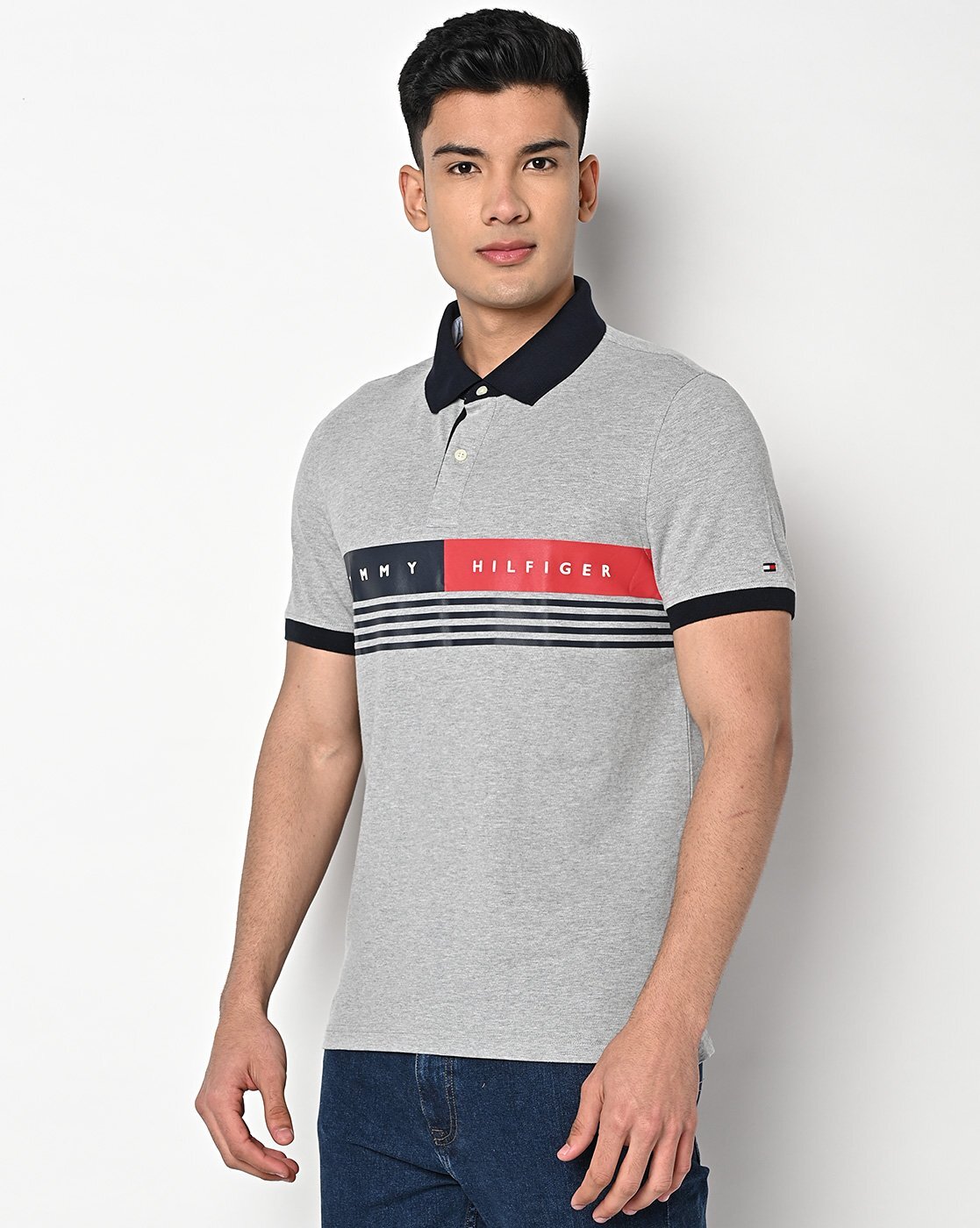 Tommy Sport Tommy Hilfiger Sport Graphic Logo SS T-Shirt - White