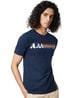 Buy Navy Blue Tshirts for Men by THE SOULED STORE Online