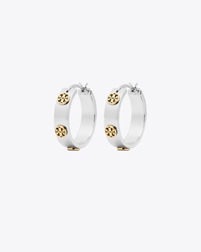 Discount Tory burch gold huggie earrings(1) pair