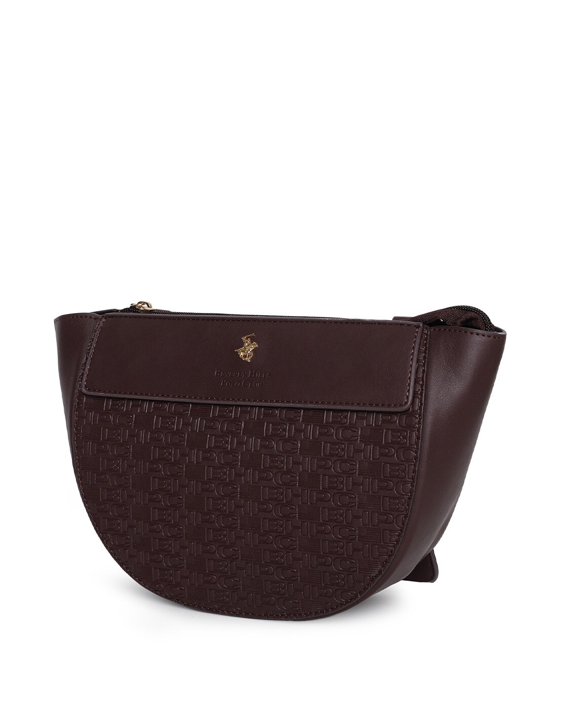 Brown Beverly Hills Polo Club Wallet Crossbody bag India | Ubuy