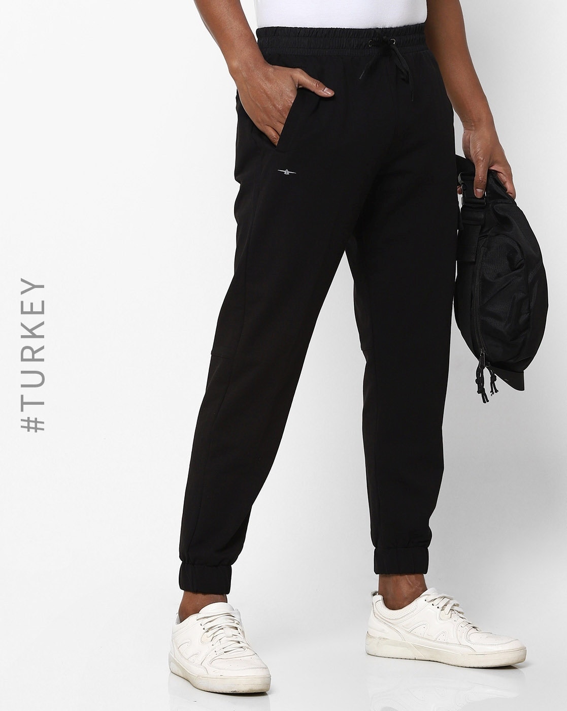 Buy Black Track Pants for Women by Barrels And Oil Online