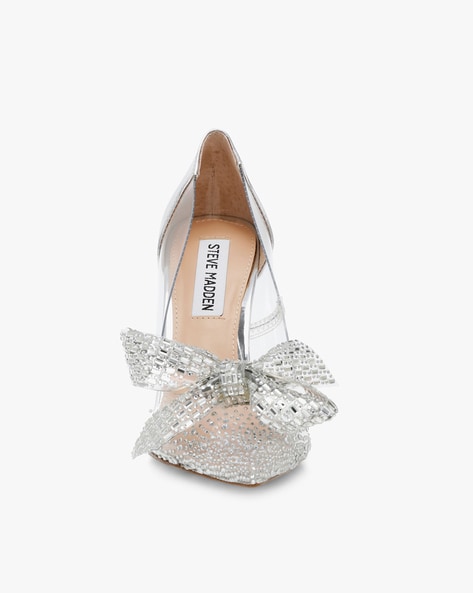 Buy Silver Heeled Shoes for Women by STEVE MADDEN Online 