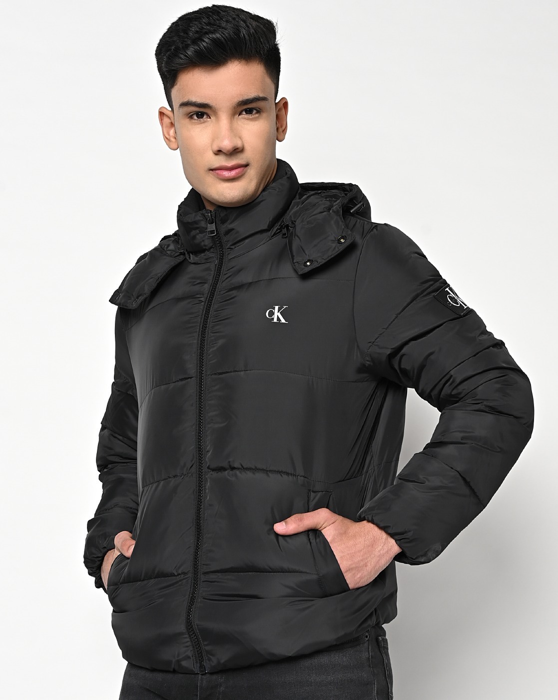 Calvin klein clearance men's puffer coat