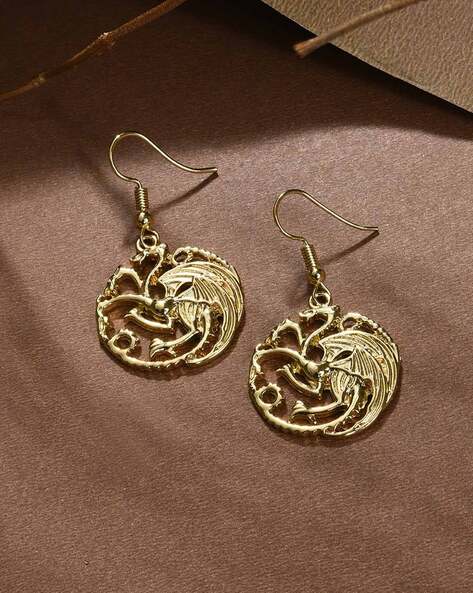 Chinese Dragon Earrings Sword Earrings Dragon Jewelry-Lydia's Vintage