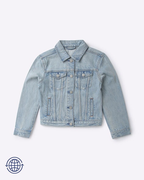 Gap girls on sale denim jacket