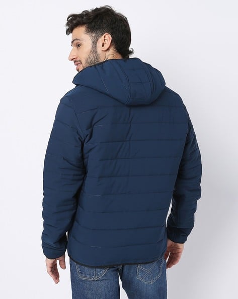 Price History of GAS Leonardo Hooded Zip-Front Jacket from Ajio