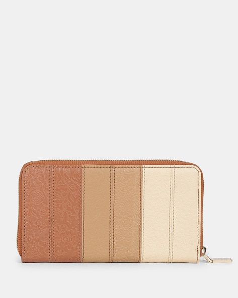 Colourblock Zip Around Wallet