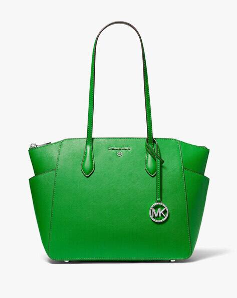 Buy Michael Kors Marilyn Medium Saffiano Leather Tote Bag Green