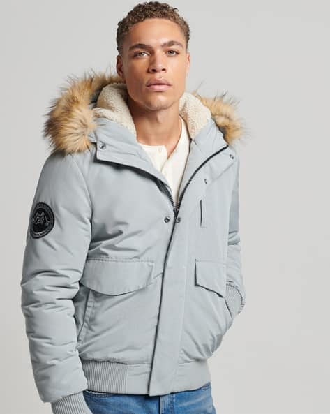 Everest Hooded Regular Fit Bomber Jacket