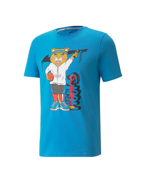 Buy Bleu Tshirts for Men by Puma Online