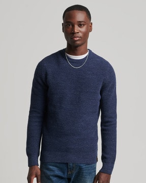 Superdry blue sweater top