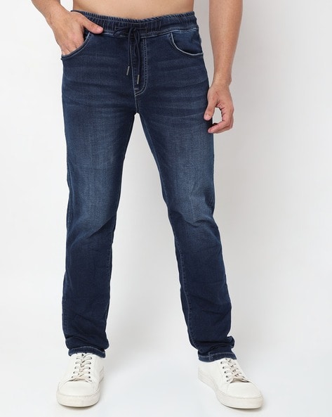 Gas Mid-Wash Slim Fit Jeans