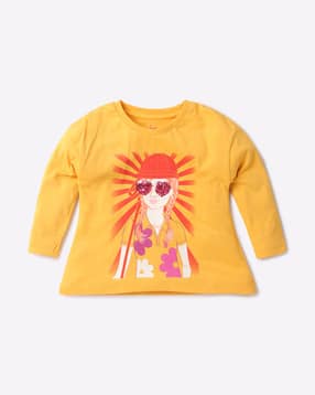 u.s. polo assn. Graphic Print Round-Neck T-Shirt-picture-23