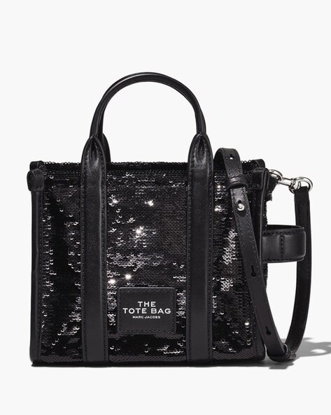 Marc Jacobs Black The Mini Tote Bag