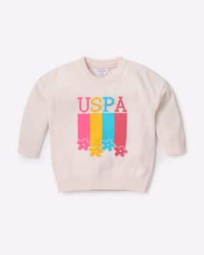 u.s. polo assn. Intarsia-Knit Round-Neck Sweatshirt-picture-39