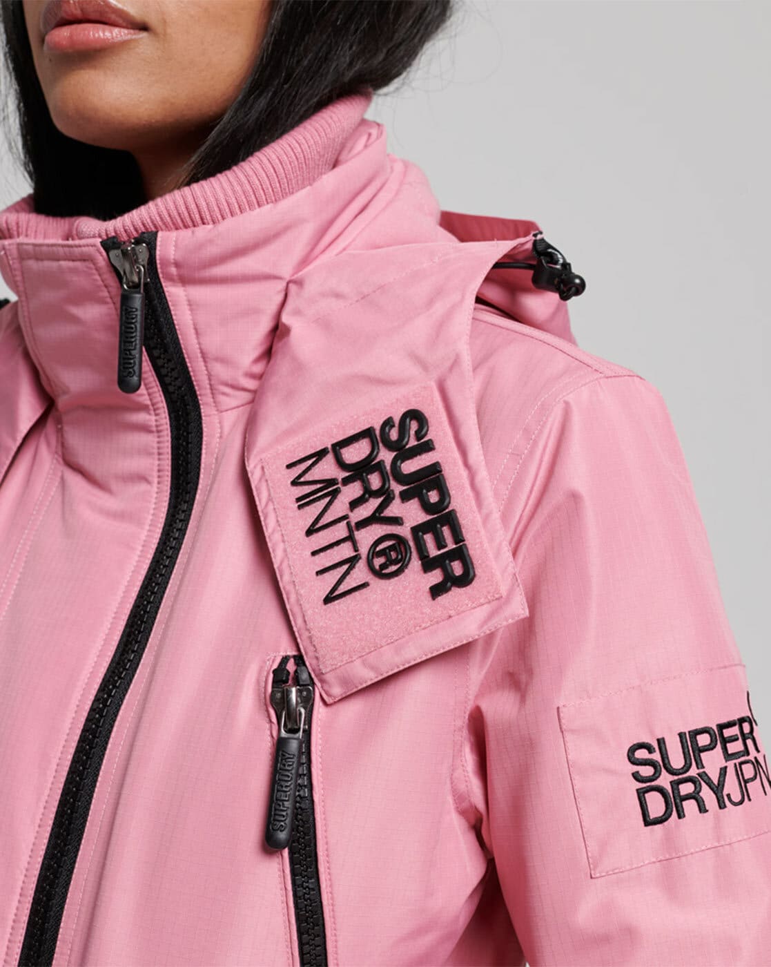 Womens - Arctic Windcheater Jacket in Black/ocean Jade | Superdry UK