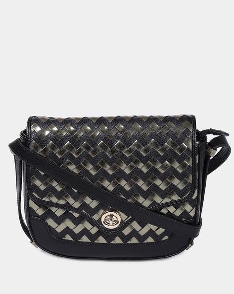 Basket Weave Sling Bag