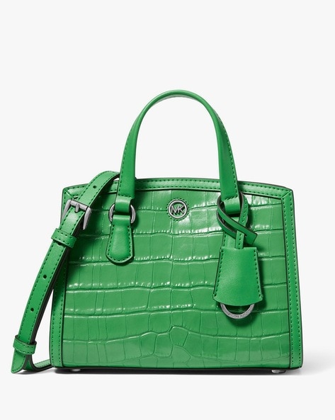 Michael kors croc embossed tote sale