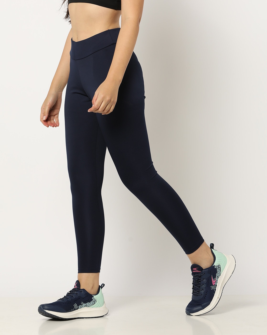 NELEUS Womens Yoga Running Leggings with Pocket Tummy Control High Waist, Black+Gray+NavyBlue,US Size S - Walmart.com
