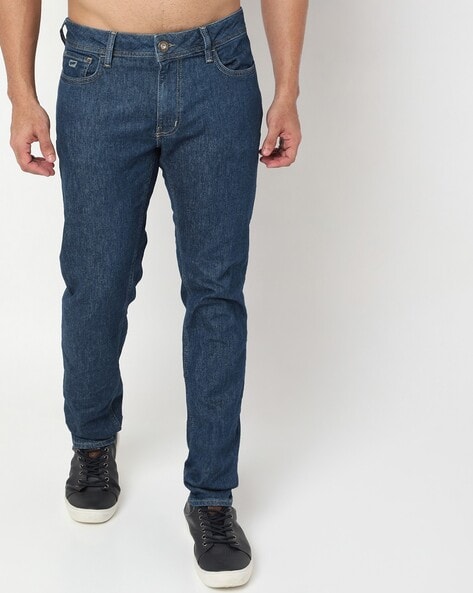 Gas Mid-Rise Tapered Fit Jeans