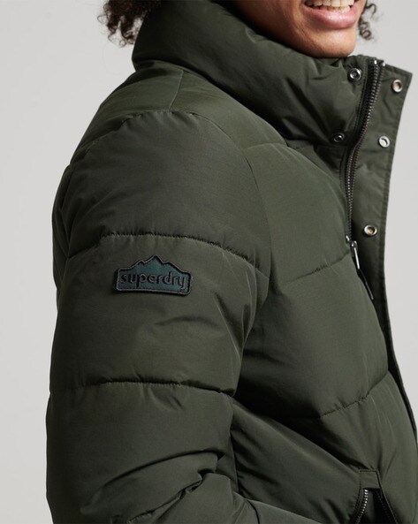 Men's Everest Hooded Puffer Jacket in Surplus Goods Olive